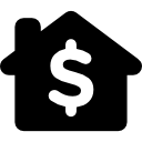 house with dollar sign
